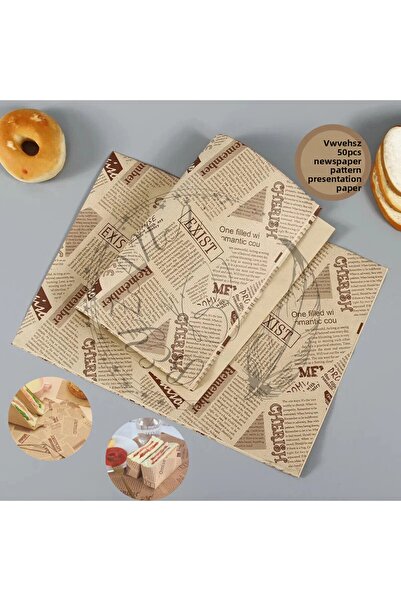 RiverWorld River World 50 Pieces Presentation Paper Pattern Vintage Newspaper