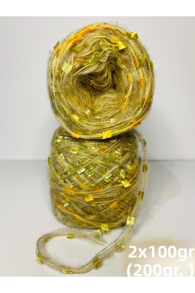 Ana&Kuzusu İplik Μπεζ (2 στρώσεις) λεπτό μοέρ, ντεγκραντέ καπλάνι (3 στρώσεις...