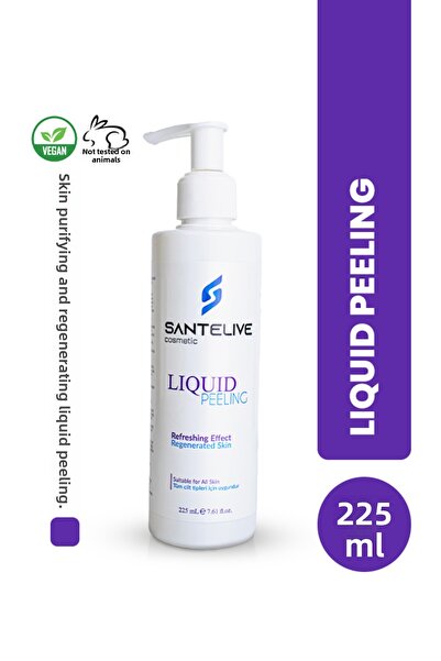 Santelive ⁠ مقشر سائل منقي 225 مل