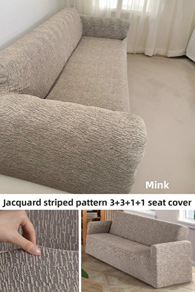 StarMall husă pentru canapea 3+3+1+1 Set elastic elastic lavabil Husă pentru ...