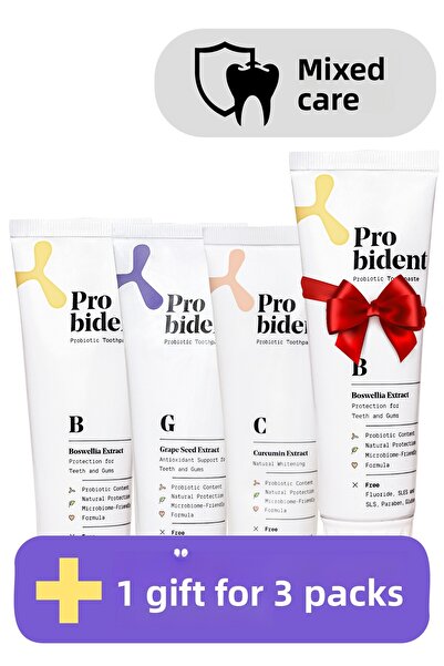 Probident 3+1 Introduction Package Active Probiotic Toothpaste
