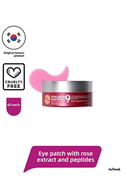 Medipeel Hyaluron Rose Peptide 9 Ampoule Eye Patch 60 قطعة لصقة العين تحتوي ع...