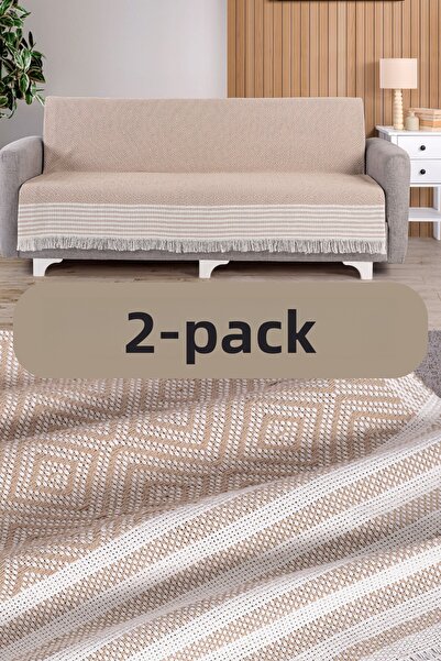 pamore Set 2 huse pentru canapea 170x200 cm |   Protector decorativ anti-alun...