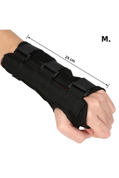 BELLFLEKSS جبيرة ألومنيوم احترافية لدعم المعصم (اليد اليسرى)