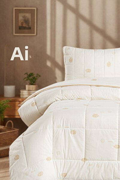 evdehome Cuvertură premium din lână naturală |   Lână Merinos umplută 195x215...