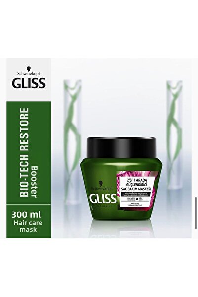 Gliss قناع العناية بالشعر القوي 300 مل من Bio-tech