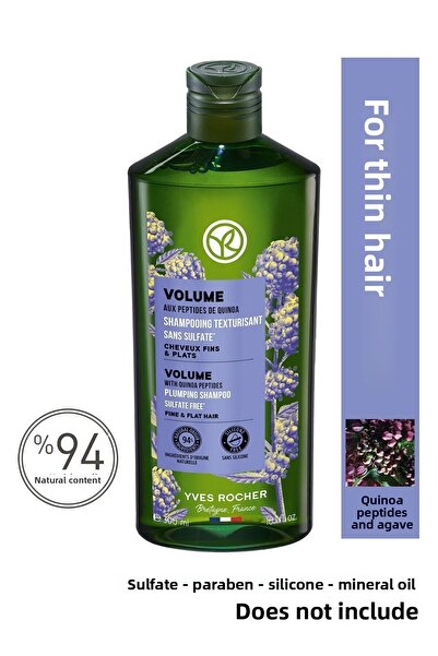 Yves Rocher Volumizing Shampoo for Fine Hair Sulfate-Free & Vegan