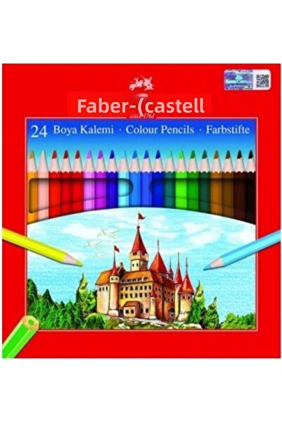 Faber Castell Faber-Castell Dry Crayons Carton 24 Colors 5171 116324