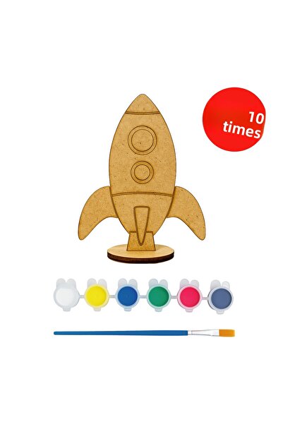 KİDOSE مجموعة تلوين الصواريخ - نشاط جماعي - مجموعة تصميم الصواريخ - مجموعة من...