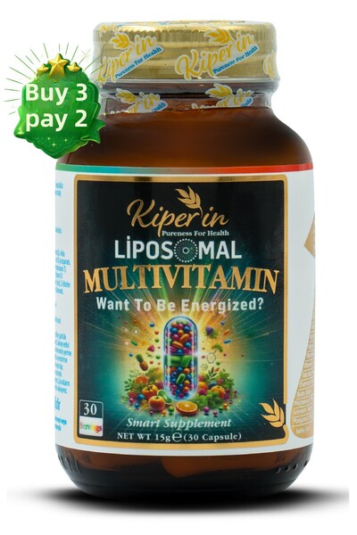 Kiperin Liposomal Multivitamin 13 Vitamins & 6 Minerals Skin - Hair - Nail & Energy |   Smart Food Supplement