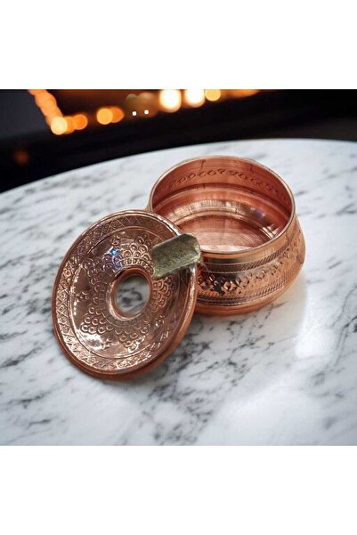 Bakır Center Copper Ashtray Copper Incense Burner Ash Tray Grape Cluster Embroidered Ashtray Burning Stick Incense No Odor