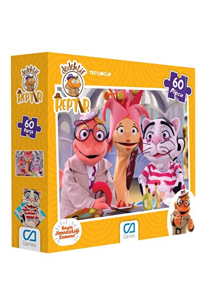 CA Games Detective Reptir Puzzle 60 Pieces