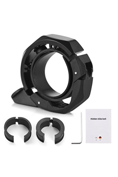 Choice جرس دراجة أسود اللون، جرس رنين دراجة بصوت عالٍ وواضح، مناسب للدراجات الجبلية ودراجات الطرق والدراجات الكهربائية.