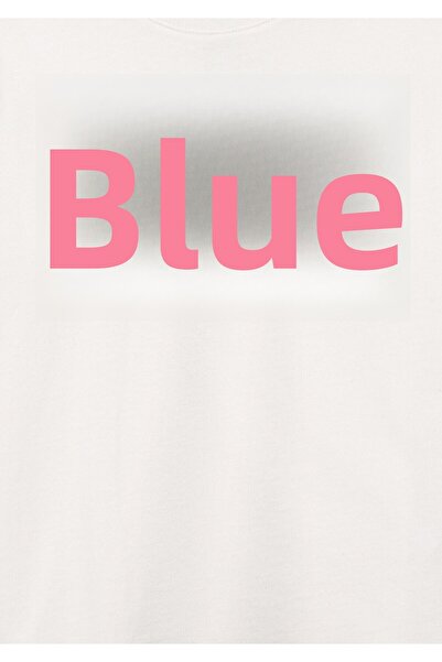 Mavi Biała koszulka z nadrukiem z logo Regular Fit / Normalny krój 7610109-70057