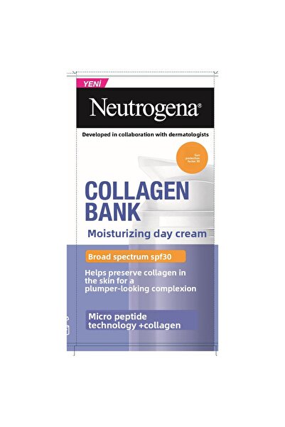 Neutrogena Collagen Bank Spf30 Moisturizing Day Cream 50 ml 3 Pcs