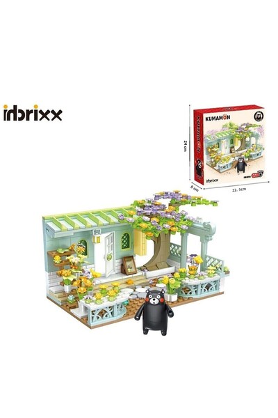 FTT SHOPPING MARKET P880014 متجر بانلوس للزهور 472 قطعة لعبة تركيب