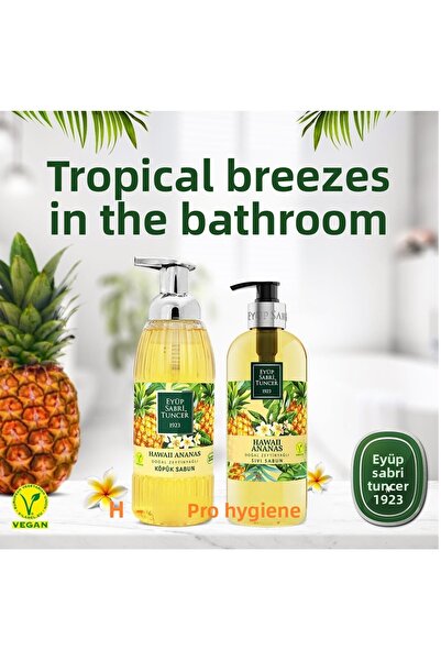 Eyüp Sabri Tuncer صابون سائل ورغوي من بانيودا برائحة التنين الاستوائي والأنان...