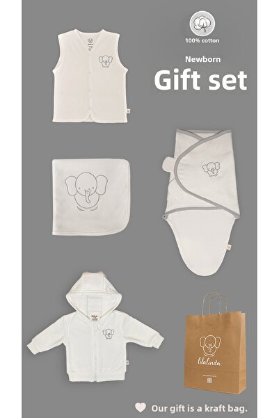 Lilalinda Newborn Gift Set 100% Cotton