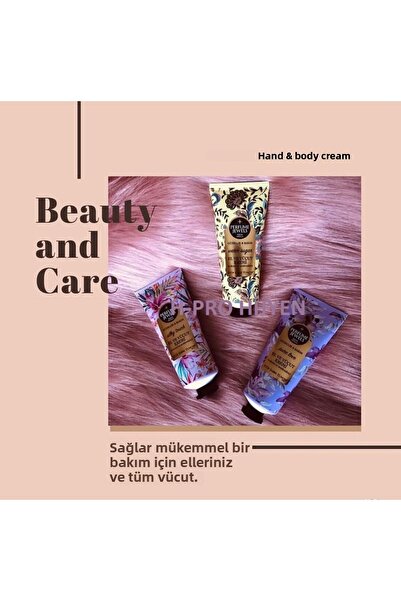 Eyüp Sabri Tuncer 3 Types of Hand and Body Creams 50 ml