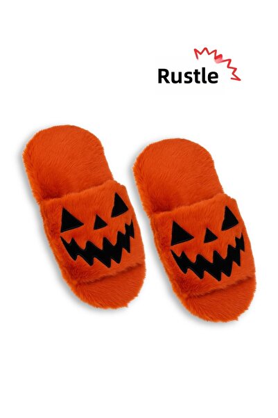 Havhav Halloween Themed 2-Piece Plush Slipper Dog Toy |   Activity Toy with Rustling Sound