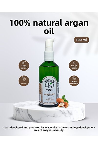 KARUM زيت الأرغان من أكاديمي – نقي 100%، معصور على البارد، وسحر الجمال الطبيع...