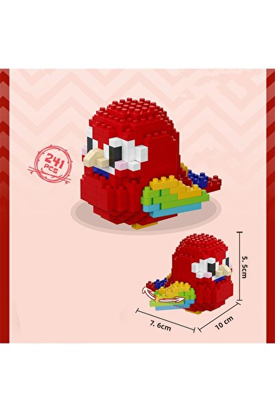 Choice مجموعة مكعبات بناء صغيرة على شكل طيور لطيفة كاواي بدون صندوق رقم 8911، ألعاب بناء تعليمية إبداعية للأولاد