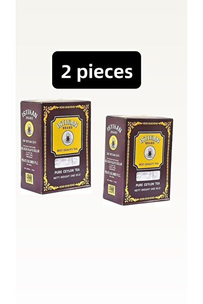 İSTİKAN Tea Bulk Small Grain Ceylon Tea Smuggled Tea 1000kg X2 Pieces for You...