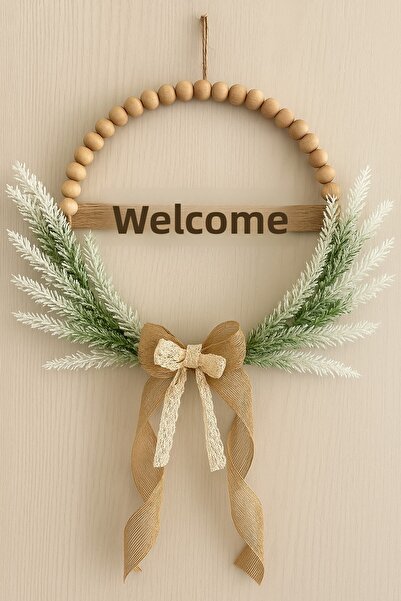 MACROMEKİDS Χειροποίητο Στολίδι Πόρτας Διακοσμημένο με Λεβάντα – Διακόσμηση Τ...