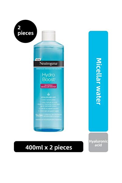 Neutrogena Hydro Boost Micellar Water 400 ml x2