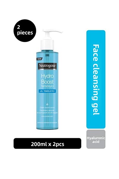 Neutrogena جل منظف هيدرو بوست ووتر جل 200 مل × 2