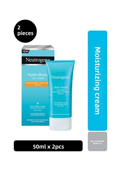Neutrogena كريم هيدرو بوست سيتي شيلد المرطب الخفيف بعامل حماية من الشمس 25 50...