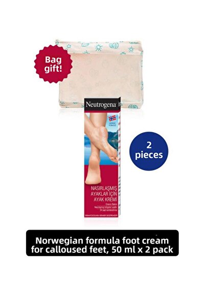 Neutrogena Norwegian Formula Foot Cream for Callused Feet 50 ml x2