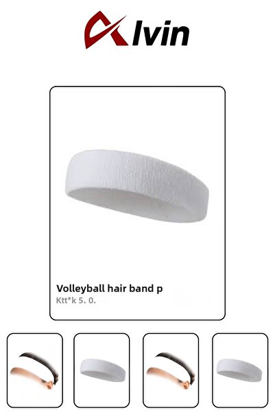 Alvin Spor رباط شعر رياضي للجنسين - شريط مقاوم للعرق للجري واللياقة البدنية و...