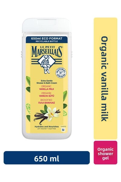 Le Petit Marseillais Lpm Shower Gel Vanilla Milk 650ml