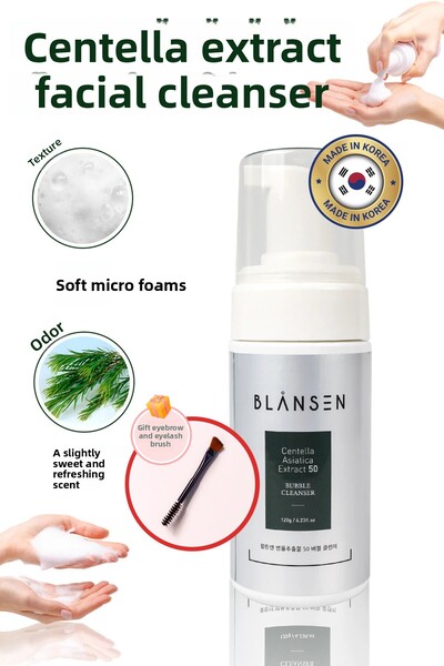 Blansen منظف ​​الوجه الرغوي بخلاصة سنتيلا