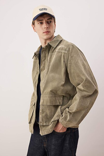 Trendyol Collection Mink Regular Men's Jacket Tmnaw26Ce00002