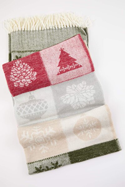 TRENDYOLMİLLA HOME Single Person Christmas Themed Blanket 150X200Cm Tphaw26Tb00003