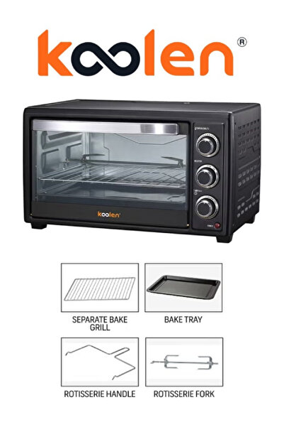 Koolen Electric Oven With Rotisserie Functions, 35L 1500W (802104007)