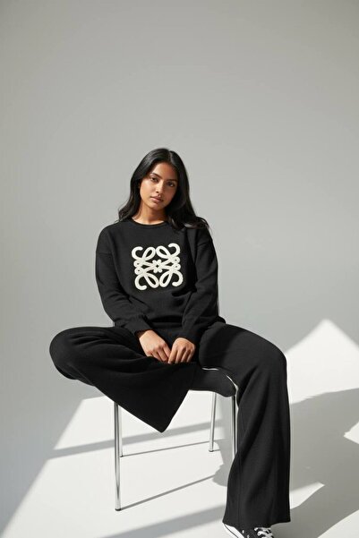 MAY MARA Tri-Kot Set of 2 with Blouse and Pants with Appliques on the Front