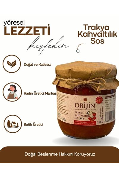 Trakya Kahvaltılık Sos(TATLI) 375 gr