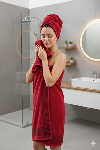 BAMİROSE 50x90-70x140 CM AMORE BATH 2'Lİ BANYO HAVLU TAKIMI, PLAJ HAVLUSU, HAMAM TAKIMI, ÇEYİZLİK HAVLU, SPA