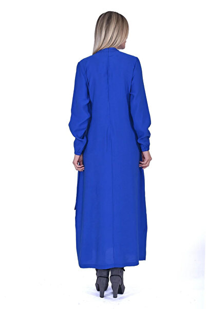 Invee INVEE MODAL DRESS BELTED SAX 6958