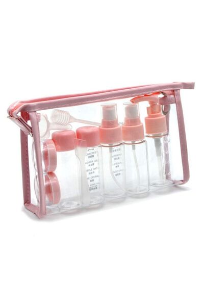 ARVALE Mixed Color 10 Pieces Travel Disinfectant Package with Special Zippered Carry Bag