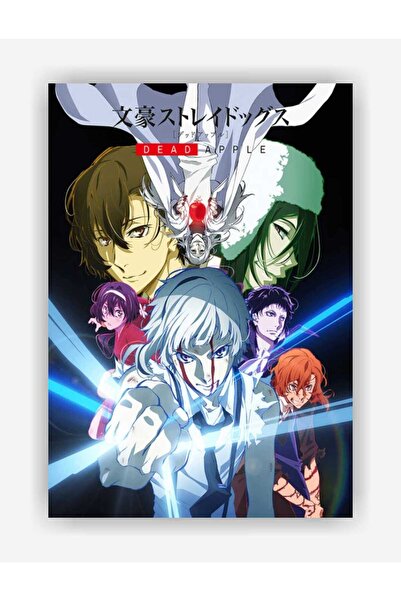 fırsatlar diyarı Bungou Stray Dogs: Dead Apple Anime Manga Kağıt Duvar Poster...