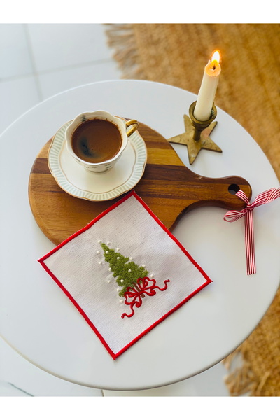 HOME OF BLOSSOM 2-Piece Presentation Napkin