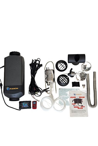 Dragon Dizel Ortam Isıtıcı 8 Kw 12volt Ekranlı Kumanda