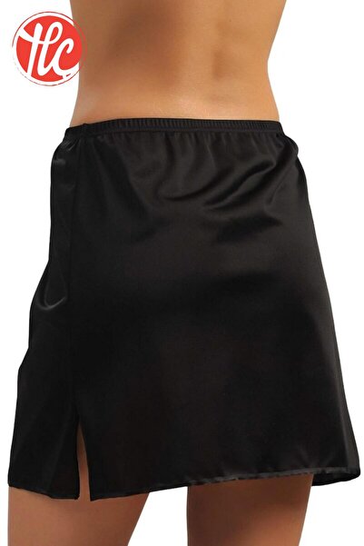 Anıl 615 Women's - Polyemid Fabric Above Knee Short Skirt and Petticoat Set