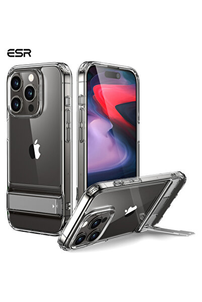 ESR Iphone 15 ProMax STANDLI Şeffaf Silikon Kılıf
