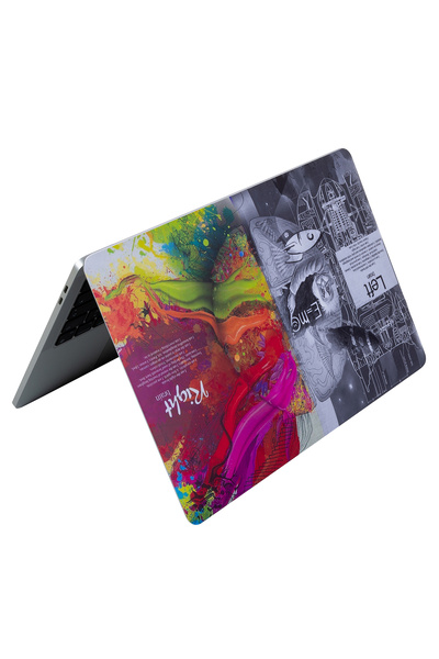 Mcstorey Macbook Air M1 Kılıf 13inç Yapıştırma Sticker A2337 Ile Uyumlu Laptop Koruyucu Kaplama Brainnl