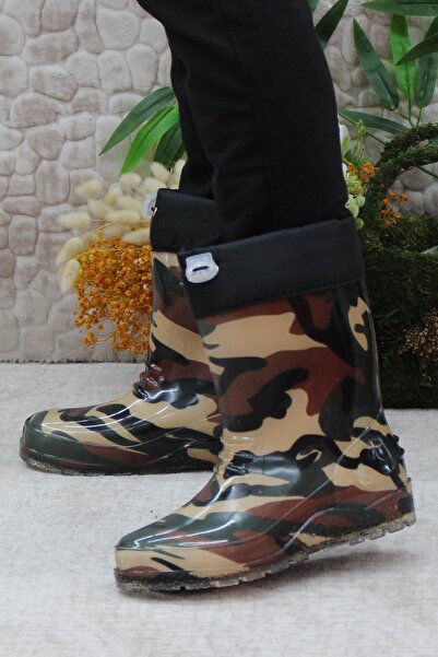 fort Камуфляжні водонепроникні дитячі черевики з плюшевою підкладкою для хлопчиків